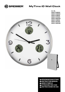 Manual de uso Bresser 8020211CM3000 MyTime iO Reloj