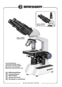 Handleiding Bresser 5723100 Microscoop
