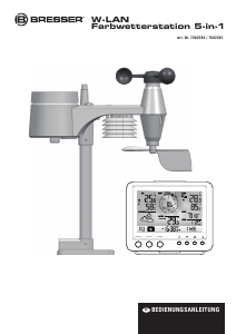 Bedienungsanleitung Bresser 7002581 W-LAN Wetterstation