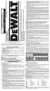 Mode d’emploi DeWalt D25891K Perforateur