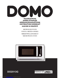 Manual Domo DO2013G Microwave