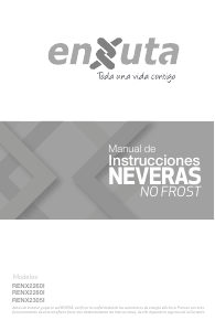 Manual de uso Enxuta RENX2280ID Frigorífico combinado