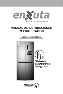Manual de uso Enxuta RENXMD22400I Frigorífico combinado