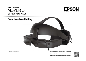 Handleiding Epson BT-45CS Moverio Smart Glasses