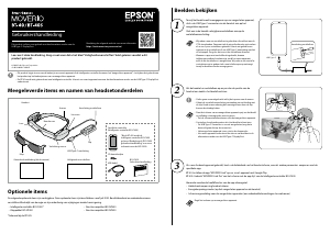 Handleiding Epson BT-40SN Moverio Smart Glasses