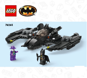 Manual Lego set 76265 Super Heroes Batwing - Batman vs. The Joker