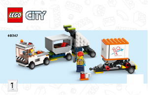 Manual Lego set 60367 City Passenger airplane