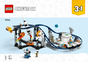 Mode d’emploi Lego set 31142 Creator Les montagnes russes de l’espace