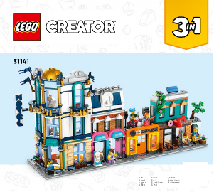 Mode d’emploi Lego set 31141 Creator La grand-rue