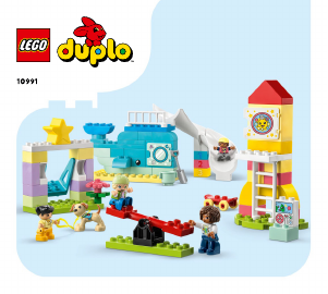Handleiding Lego set 10991 Duplo Droomspeeltuin
