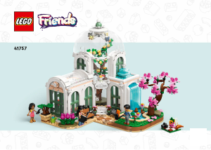 Manual Lego set 41757 Friends Grădina botanică