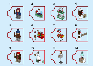 Manual de uso Lego set 76418 Harry Potter LEGO Harry Potter: Calendario de Adviento 2023