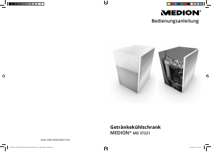 Bedienungsanleitung Medion MD 37221 Kühlschrank