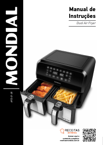 Manual Mondial AFD-01-BI Fritadeira