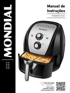 Manual Mondial AFN-80-RI Fritadeira