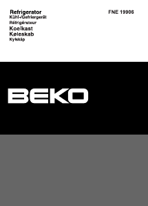 Mode d’emploi BEKO FNE 19930 Congélateur