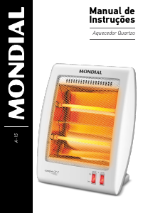 Manual Mondial A-15 Aquecedor