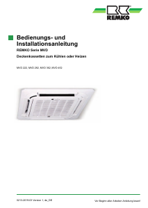 Bedienungsanleitung Remko MVD 222 Klimagerät
