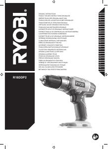 Bedienungsanleitung Ryobi R18DDP2-0 Bohrschrauber