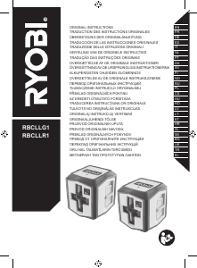 Manual de uso Ryobi RBCLLR1 Láser de línea