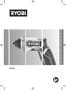 Instrukcja Ryobi RSD4-120T Wkrętarka