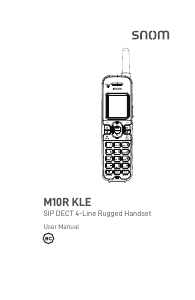 Manual Snom M10R KLE Wireless Phone