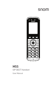 Manual Snom M55 Wireless Phone
