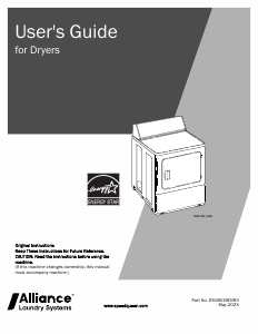 Manual Speed Queen DR5004WG Dryer