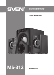 Handleiding Sven MS-312 Luidspreker