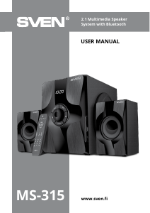 Handleiding Sven MS-315 Luidspreker
