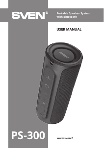 Manual Sven PS-300 Speaker