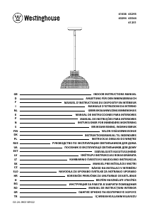 Rokasgrāmata Westinghouse 6125140 Lampa