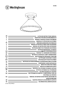 Mode d’emploi Westinghouse 6123840 Lampe