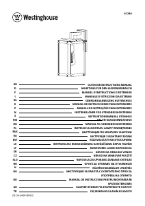 Rokasgrāmata Westinghouse 6124440 Lampa