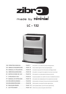 Manual Zibro LC 132 Heater
