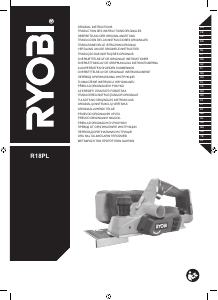 Manual de uso Ryobi R18PL-0 Cepillo