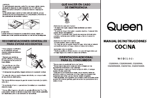 Manual de uso Queen CQ26250A Cocina