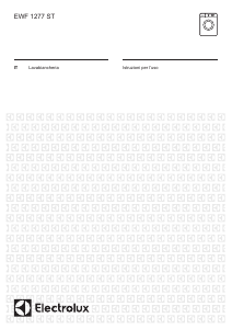 Manuale Electrolux EWF1277ST Lavatrice