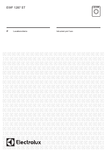 Manuale Electrolux EWF1287ST Lavatrice