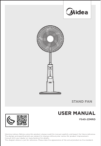 Manual Midea FS45-23MRD Fan