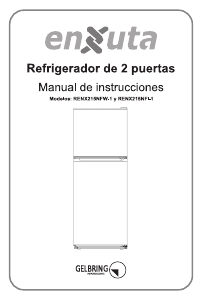 Manual de uso Enxuta RENX215NFW-1 Frigorífico combinado