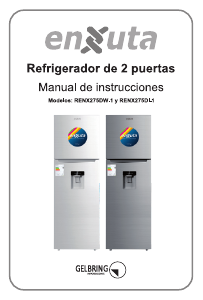 Manual de uso Enxuta RENX275DI-1 Frigorífico combinado