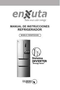 Manual de uso Enxuta RENXFD22300I Frigorífico combinado