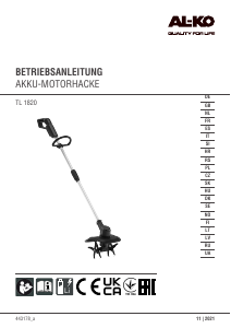 Manual AL-KO TL 1820 Cultivator