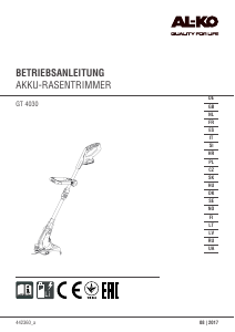 Manual AL-KO GT 4030 Grass Trimmer