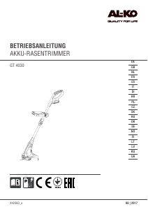 Manual de uso AL-KO GT 4030 Cortabordes