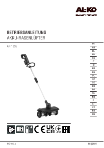 Mode d’emploi AL-KO AR 1835 Scarificateur