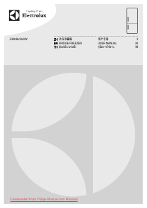 Bruksanvisning Electrolux ENN2643AOW Kyl-frys