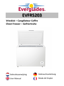 Bedienungsanleitung Everglades EVFR5203 Gefrierschrank