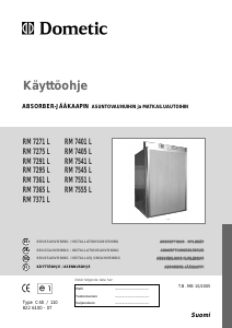 Käyttöohje Dometic RM 7271 L Jääkaappi